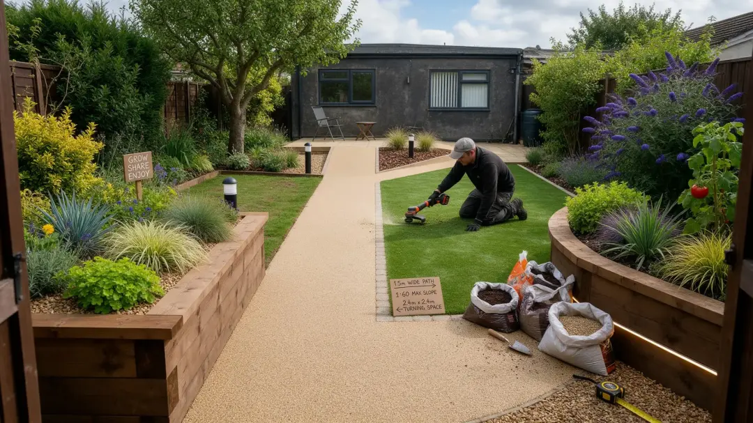 Accessible Garden Landscapers Cromer, Norwich, Norfolk
