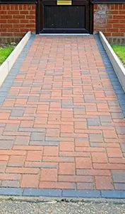 Disability and Access Friendly paving Cromer, Norwich, Norfolk