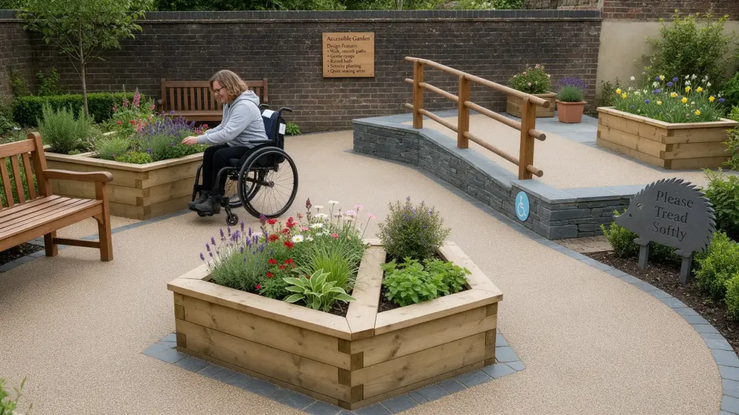 How to Design a Wheelchair-Friendly Garden
